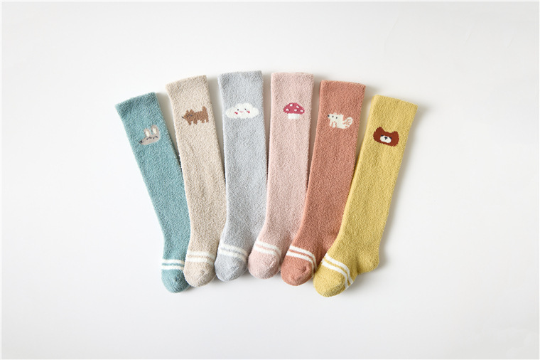 Children Unisex Cute Animal Nylon Jacquard Over The Knee Socks display picture 4