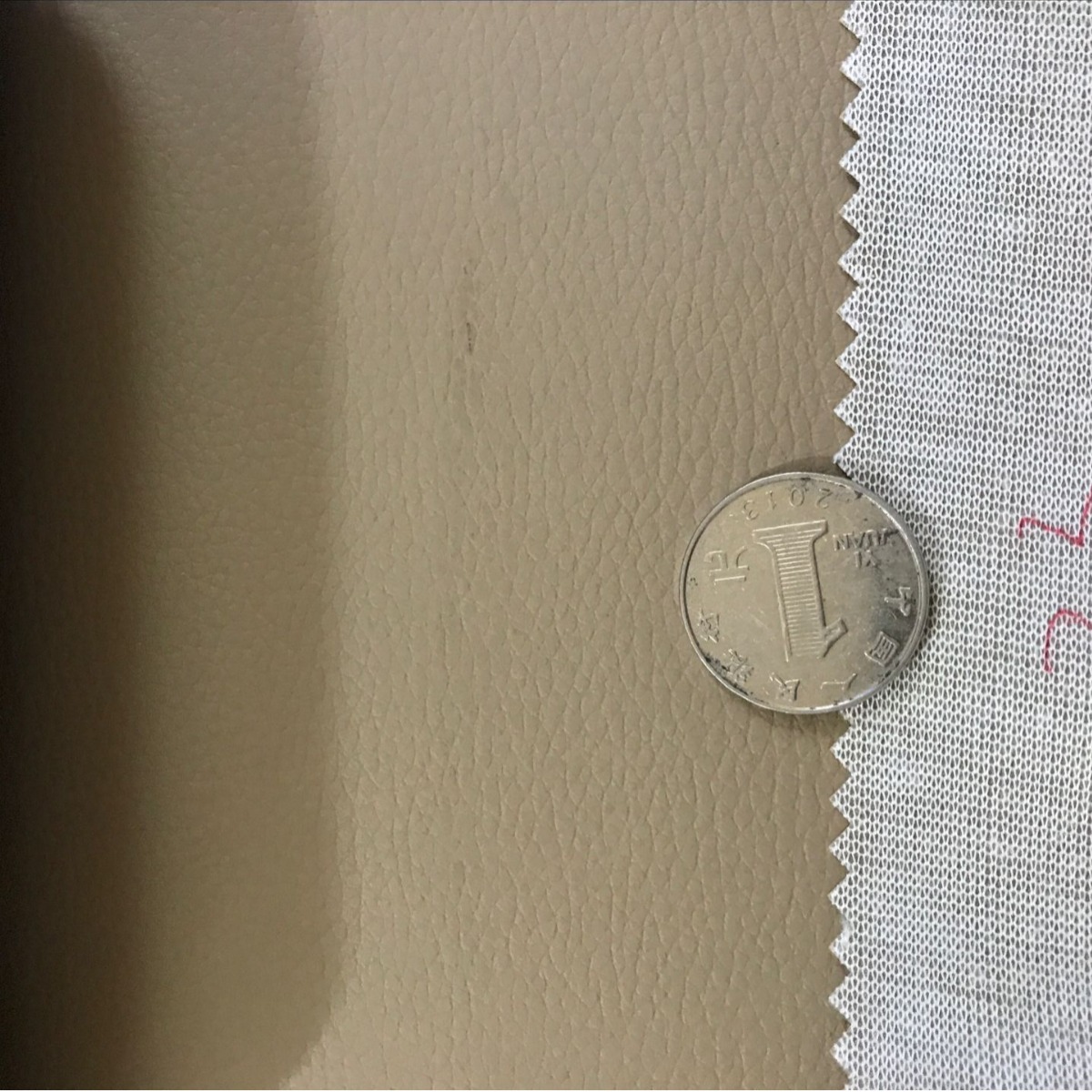 黑色蓝色相册笔记本证件套拉毛底包边超薄PVC人造皮革 包边皮革