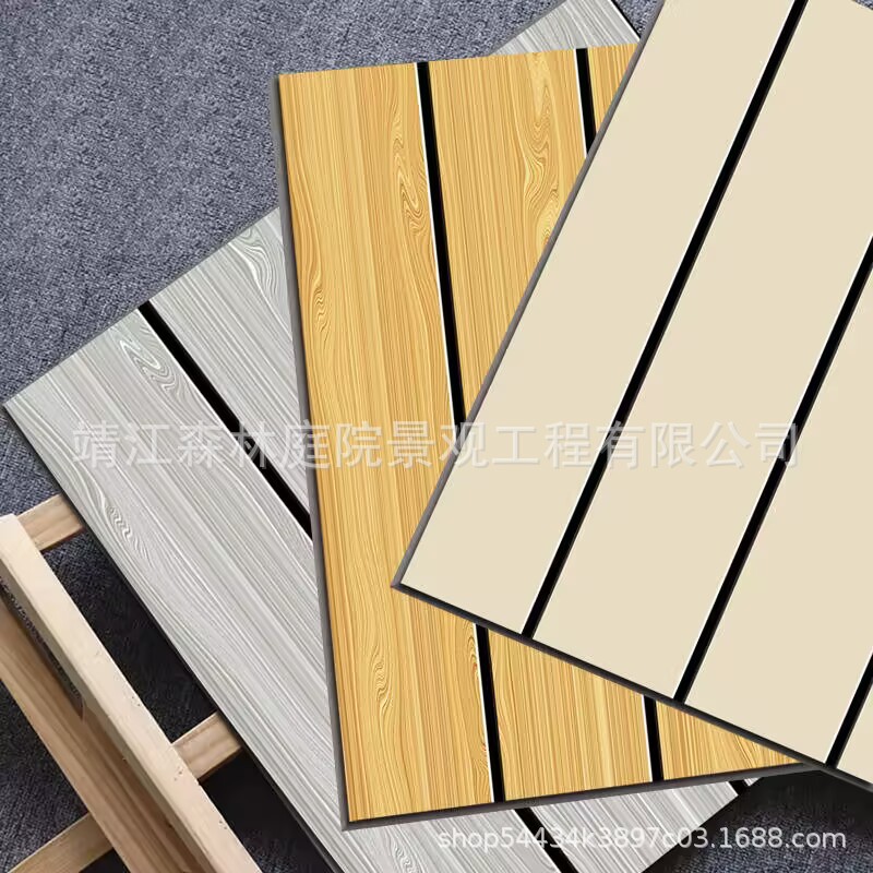 Cross-Border Wholesale 3D Self-Adhesive Wood Grain Grille Board Wall Stickers Wallpaper Background Wall Decoration Moisture-Proof and Waterproof Home Furnishings