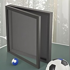 スポットクロスボーダージャージディスプレイスポーツウェアサッカー野球バスケットボールジャージディスプレイコレクション長方形木製フォトフレーム