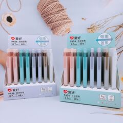 趣味文房具新品9456スモーキー系シャープペン学生押しアクティブペンシル卸