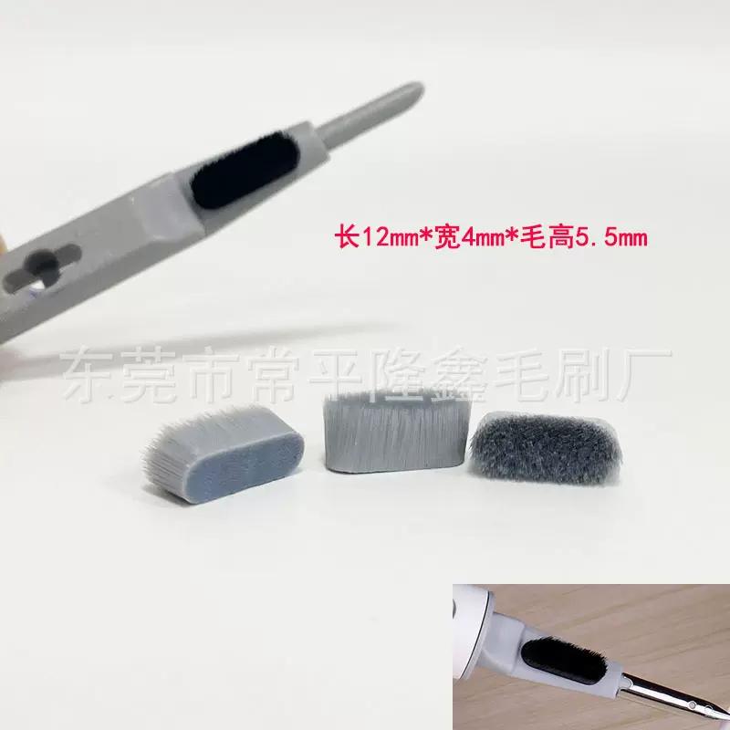 厂家大量现货直销蓝牙耳塞清洁笔刷软毛刷头 耳机清洁笔刷软毛头