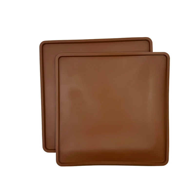 35*35cm Square Baking Mat Food Grade High Temperature Resistant Anti-Scalding Baking Pan Air Drying Mat Drying Mat