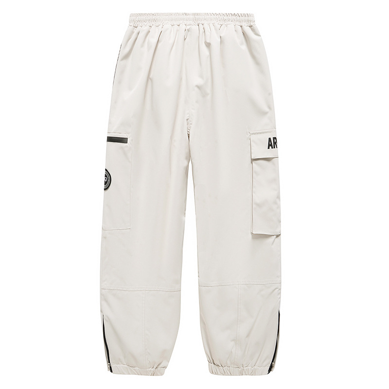 Traje de ropa para niños para hombres y mujeres, ropa y pantalones de snowboard y esquí de doble tabla para exteriores de invierno, a prueba de viento, repelente al agua y cálido._voghion.com
