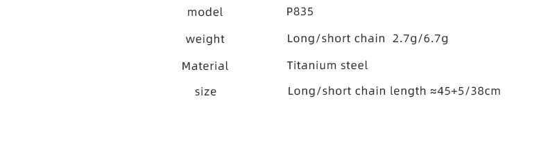 Retro Square Oval Titanium Steel Plating Pendant Necklace