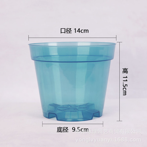 New Transparent Phalaenopsis Pot, Qingshan Root Control Pot, Perforated Plastic Flower Pot Base, Philodendron Bamboo Alocasia Pot