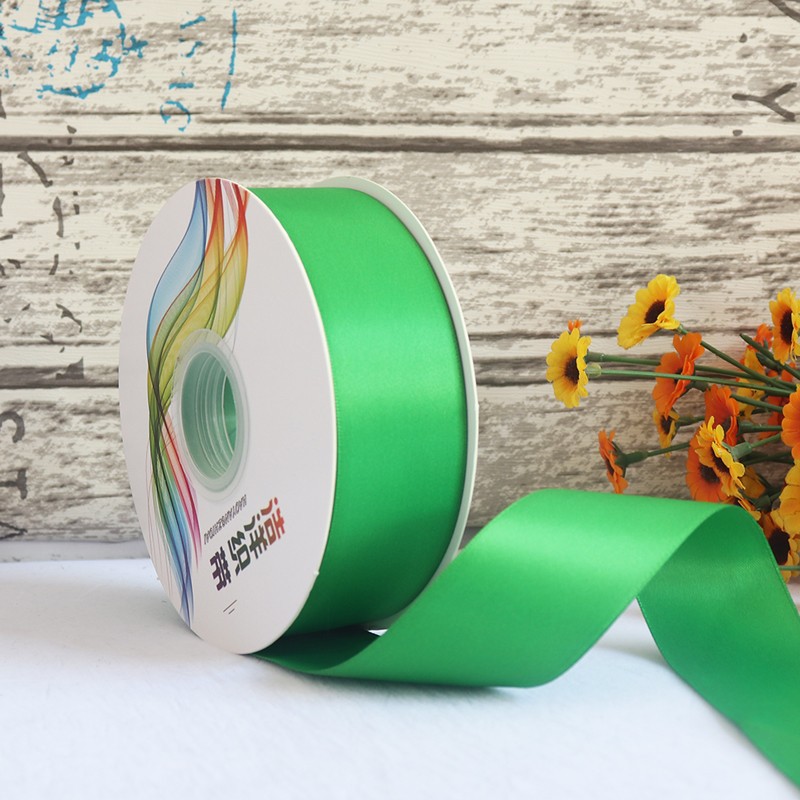 Cinta de satén de doble cara de 4 cm para manualidades, cinta de poliéster, cinta para flores, cinta de seda, cinta para decoración de pasteles, cinta para cajas de regalo, accesorios para el cabello, lazos para regalo image 10