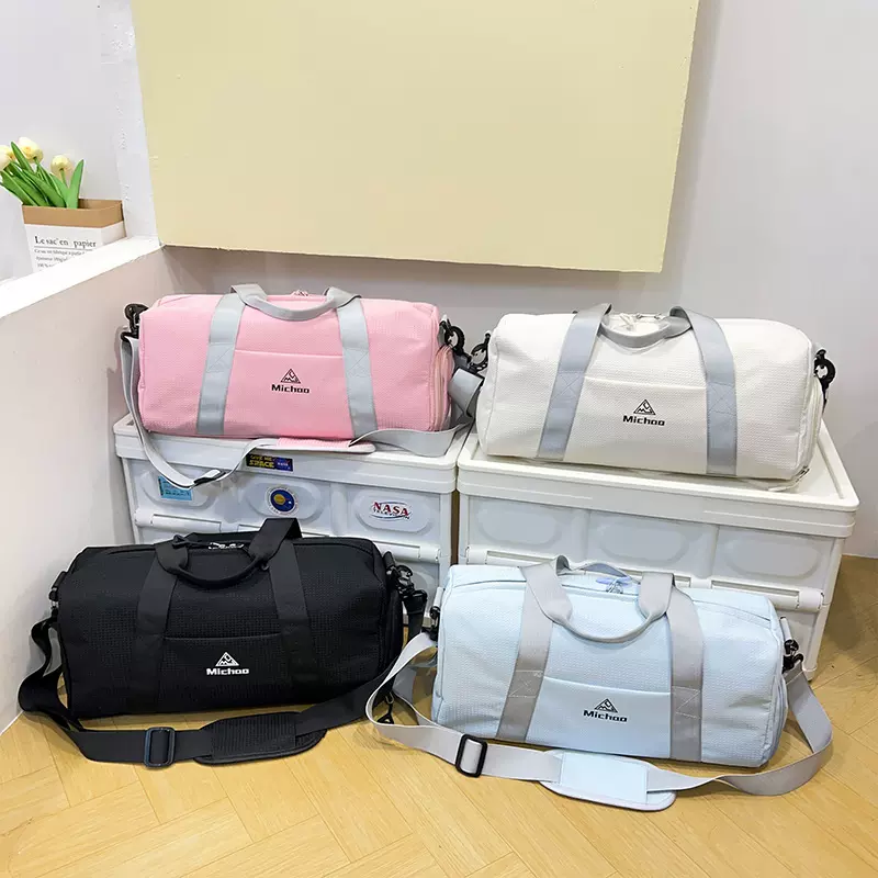 潮流旅行包短途出差行李包干湿分离运动健身包斜挎轻便单肩包批发