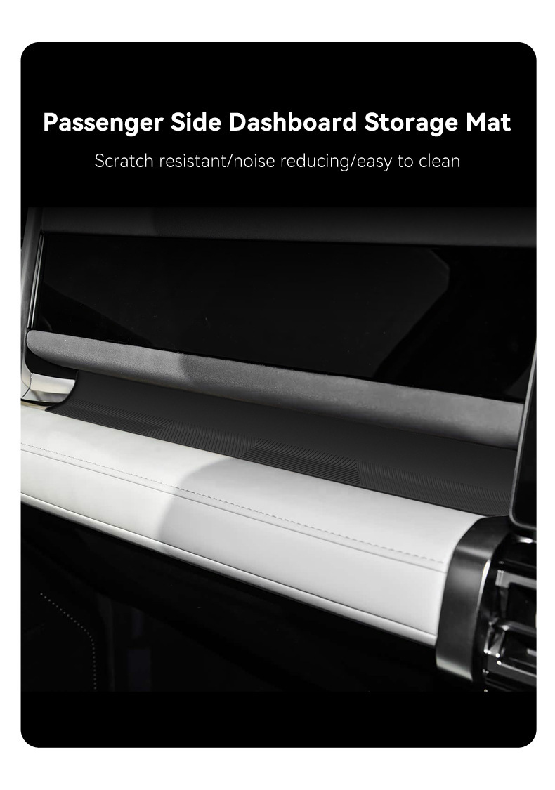 Suitable for 24-26 models of JAECOO J6 co-pilot dashboard storage mat ICAR 03 silicone protective anti-slip mat