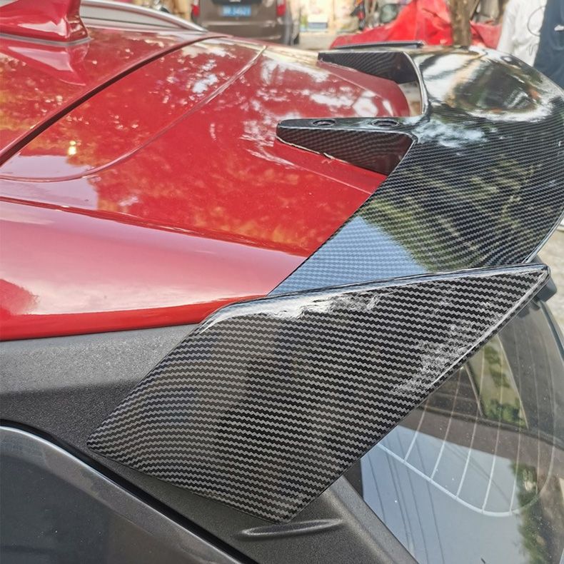 Automobile General Tail Modification Hatchback SUV Top Wing Fixed Wind Wing High Tail Decoration Rear Wing