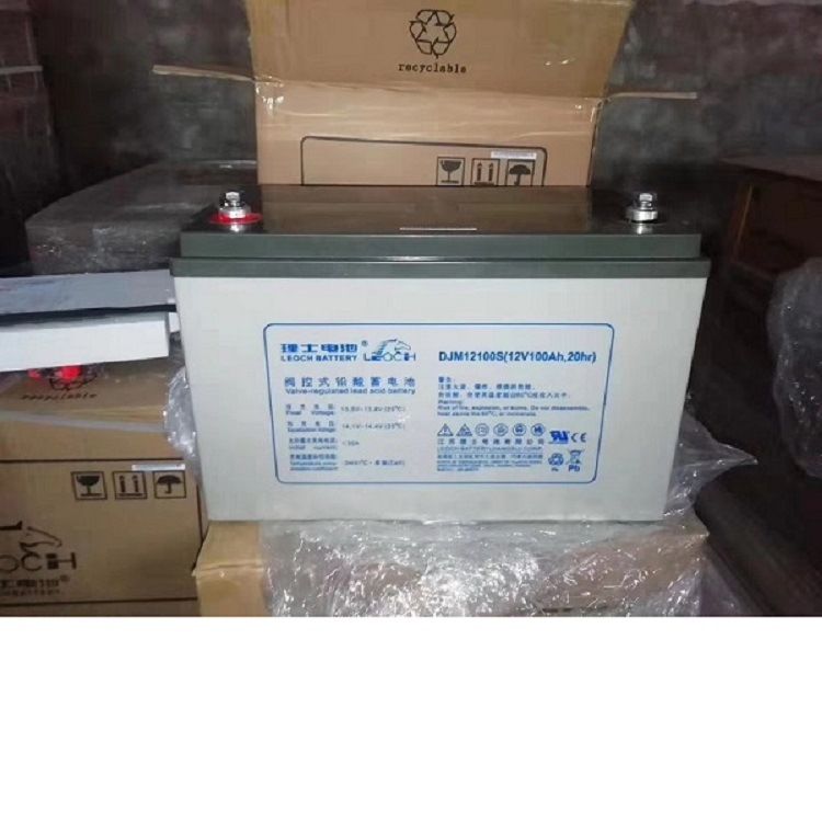 LEOCH 理士DJM1290S 12V90AH 免维护蓄电池UPS直流屏应急电源电瓶