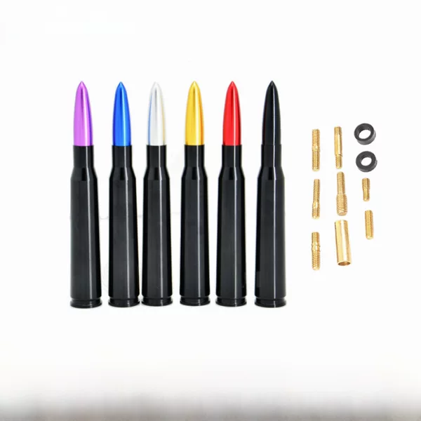 Cross-border explosions car modified bullet antenna off-road vehicle bullet antenna for Ford Wrangler Jeep