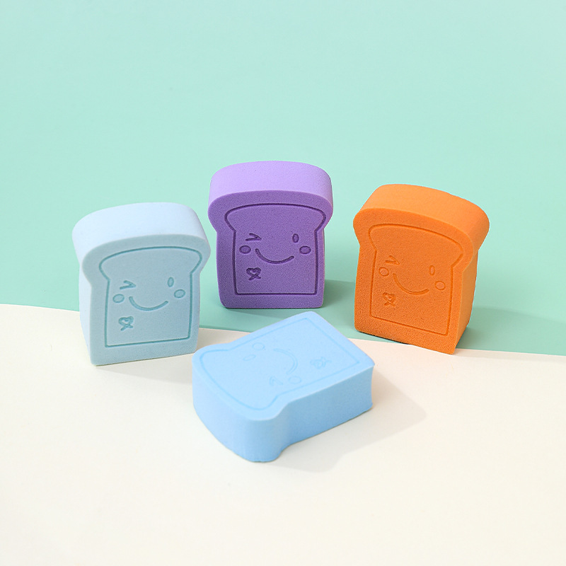 Galletas personalizadas de fábrica, soplo de polvo, polvo, seco y húmedo, doble uso transfronterizo sin látex, maquillaje de forma especial, huevo, esponja, maquillaje, huevo