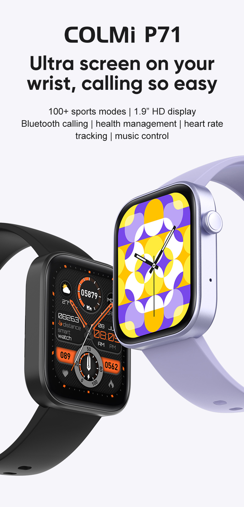 COLMI P71 Smart Watch - Image 1