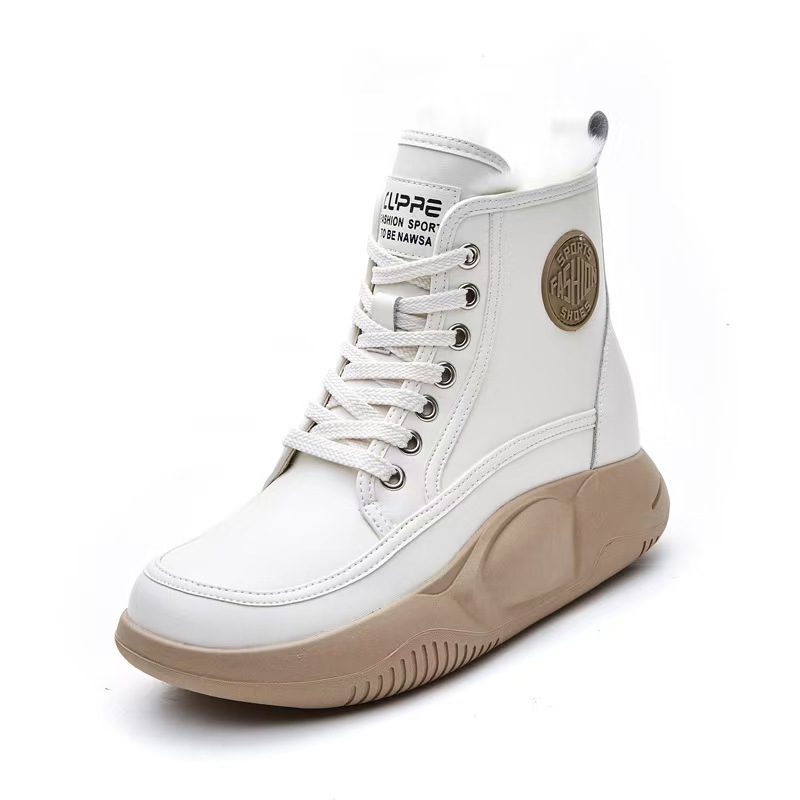 2024 Winter Neue Vielseitige Echtes Leder Kaninchen Fell Schnee Stiefel Für Frauen Mit Dicken Samt Kurze Stiefel, neue Hohe_voghion.com
