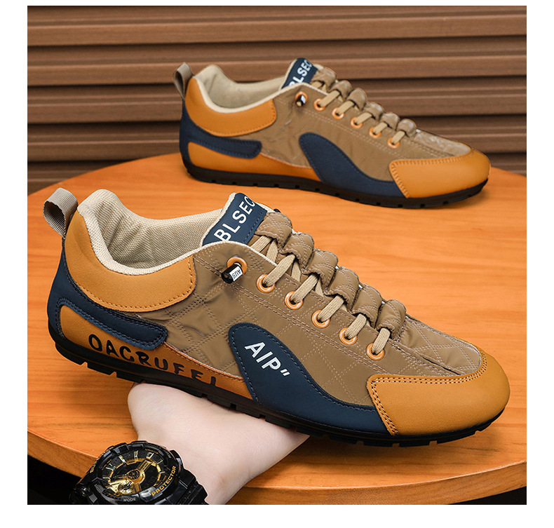 Herrenschuhe Herbst Atmungsaktives Mesh Forrest Gump Sportschuhe Boardschuhe Ein-Pedal Weiche Sohle Rutschfest Herren Xiaobai Fahr-Freizeitschuhe_voghion.com