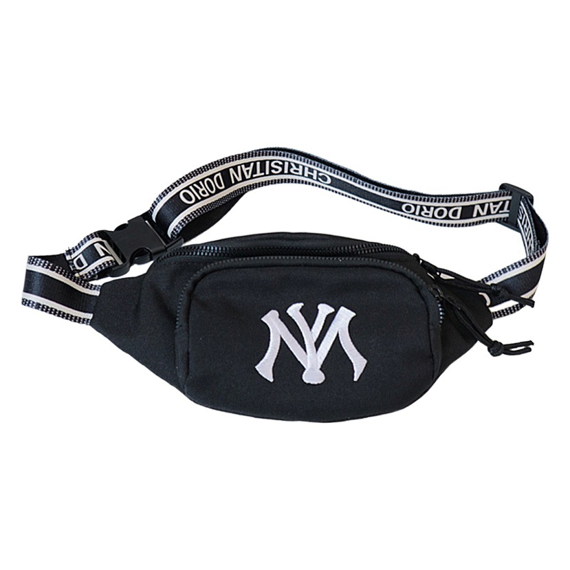 Niños y niñas estilo coreano bolsa de pecho primavera viajes nuevos niños bolsa de mensajero moda fresco lindo carta lienzo pequeño bolso de la cintura