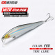 Shallow Diving Minnow Lures Sinking Hard Baits Fresh Water Bass Swimbait Tackle Gear