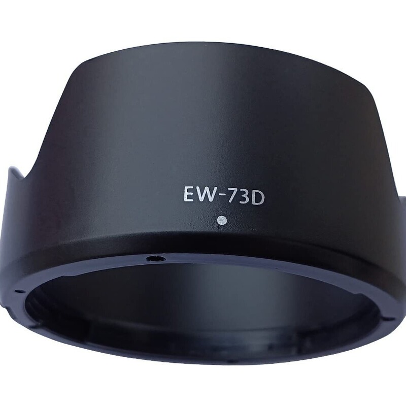 Suitable for Canon Ew-73B Ew-73C Ew-73D Lens Hood Lens Special Lotus Bayonet Can Be Folded