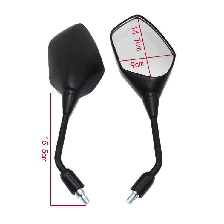Suitable for motorcycle electric scooter tricycle modified rearview mirror mirror mirror 10MM