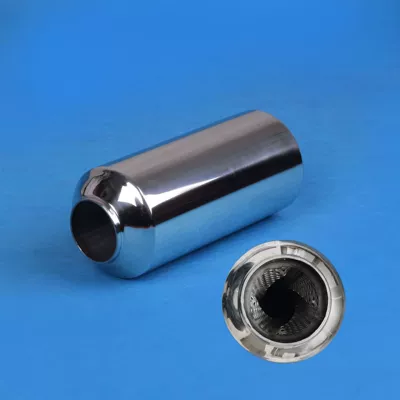 Exhaust pipe Resonator Exhaust Pipe Tailpipe - 03-1057-57-interface-vortex-tornado-250-long-101-mm-diameter