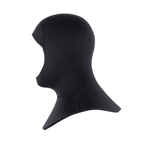 Men's 3~5MM Shoulder Diving Mask with Warm Ear Protection, Head Protection, Sun Protection Swim Hat, Cold Protection Diving Hat for Women