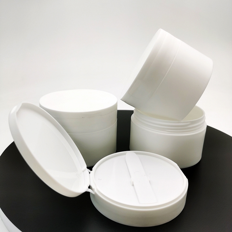 厂家批发PP盒蒙砂洁肤面膜膏霜罐100g卸妆膏罐牙粉罐化妆品包材瓶