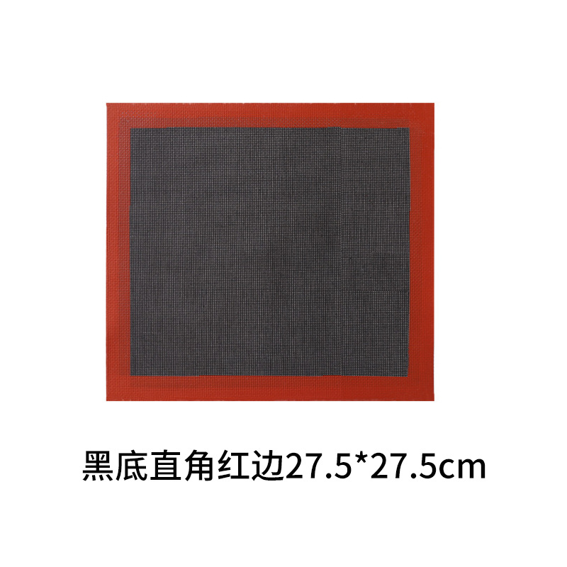 Hueco transpirable horno hornear fábrica de silicona para hornear estera de fibra de vidrio estera horno para hornear