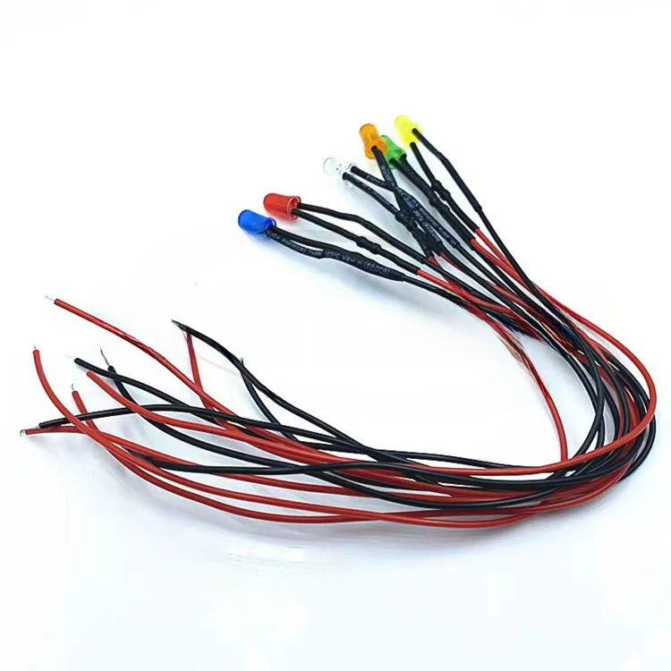 LED индикатор, 12В, 5мм, 5мм