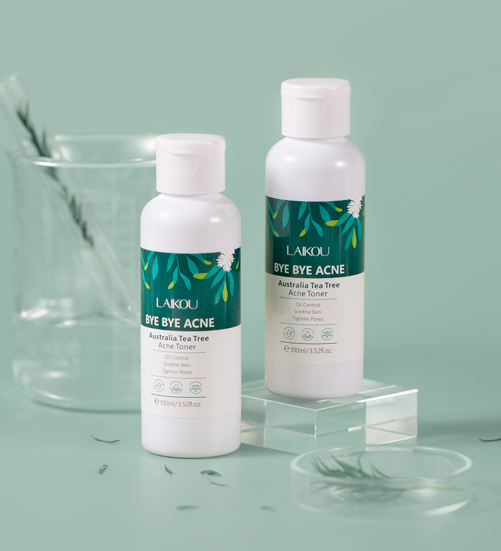 Manufacturer's in-stock cross-border LAIKOU Australian Tea Tree anti-acne Toner 100ml for hydrating and moisturizing undefined