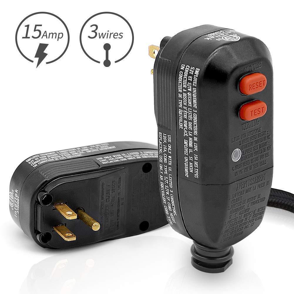 南岛牌GFCI美式美国漏电保护插头