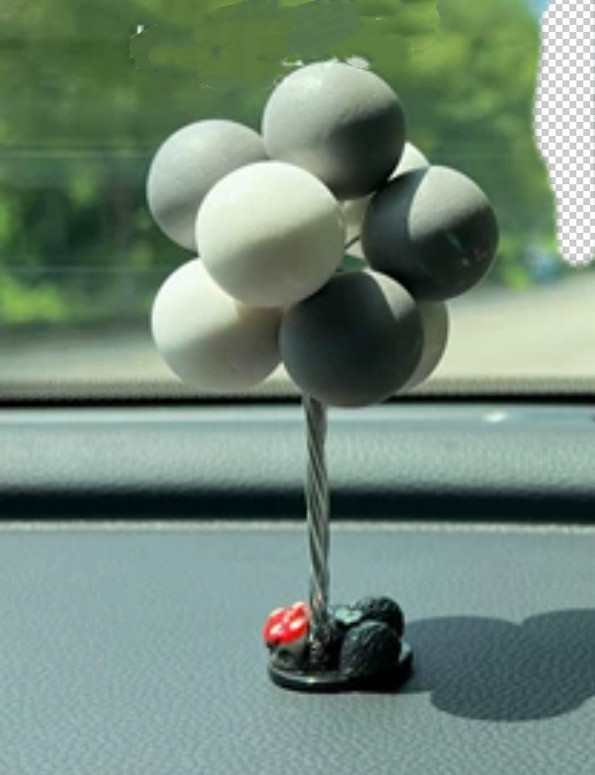 [Area de distribución] adornos de globo de arco colorido montados en automóviles [envío gratuito] arcilla decorativa simple Otros
