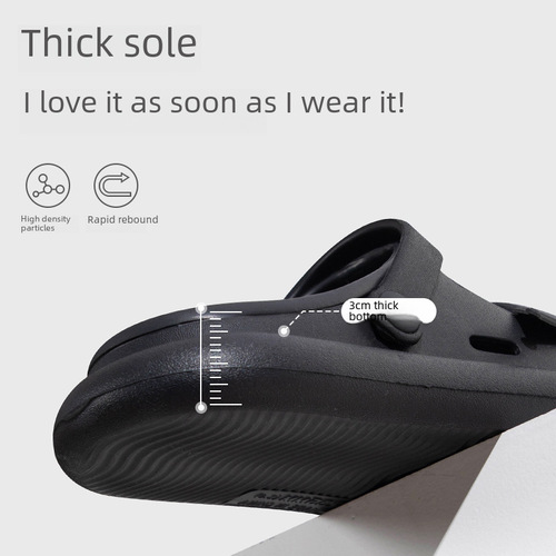 Summer New Holeshoes for Girls, Cute Home and Outdoor Wear, Thick Sole, Treasure IP Joint Brand, Magnolia Dog Slippers for Women