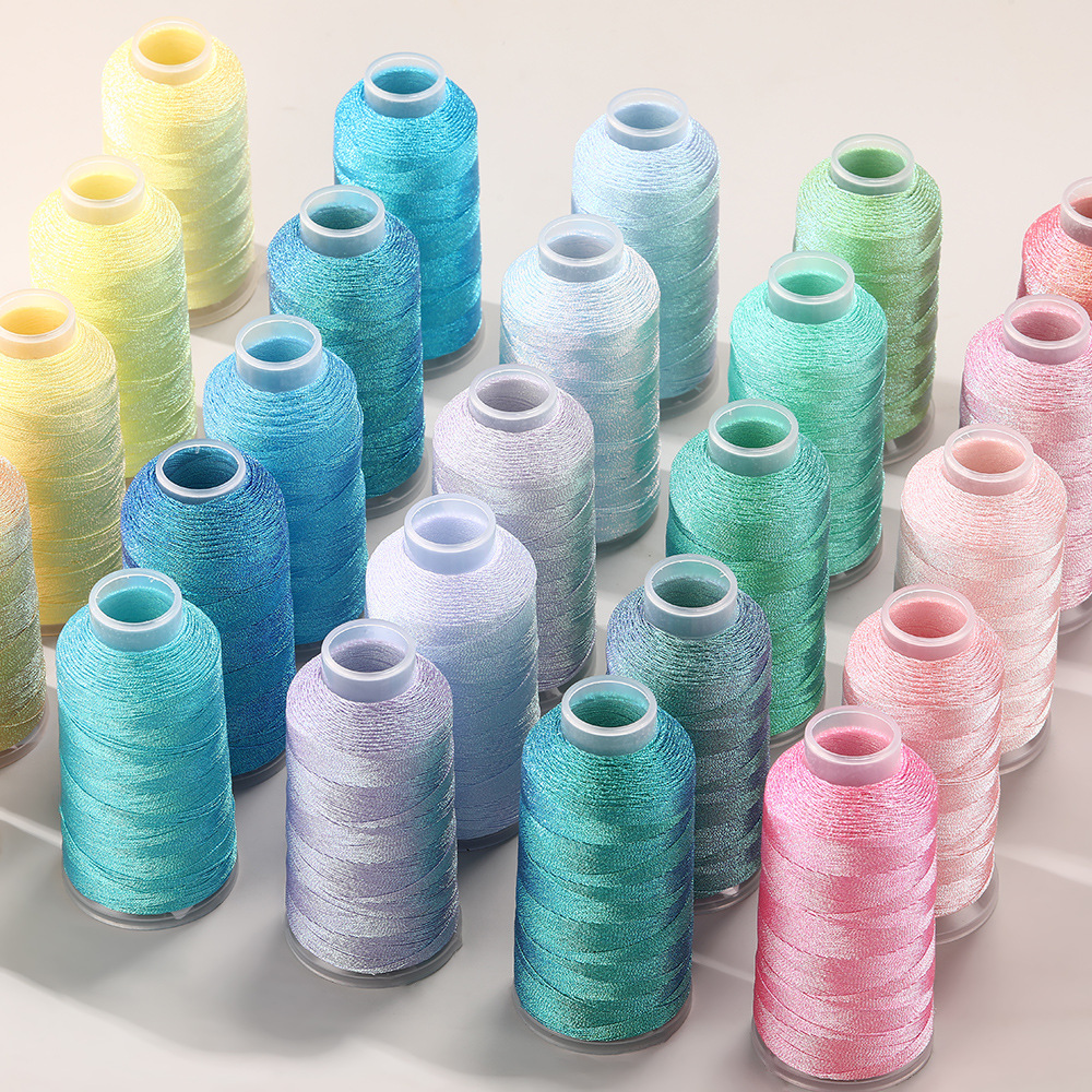 焱川金银线幻彩渐变金银丝股线强diy编绳线缠绕线七彩股线彩金线