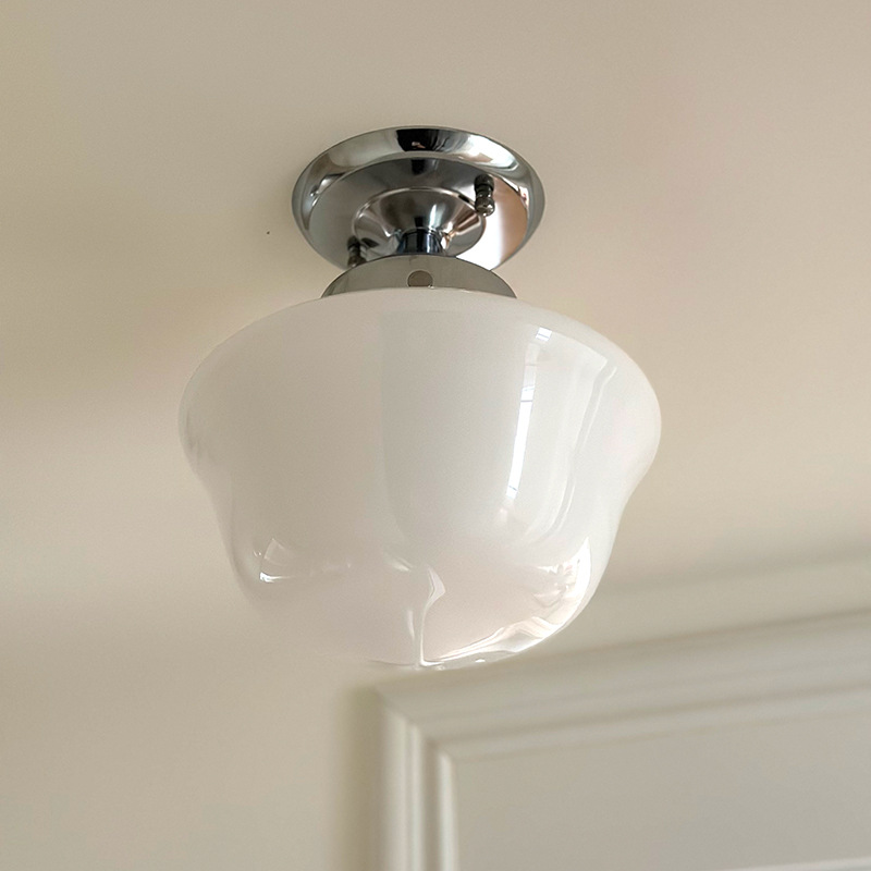 French Mid-Century Style Personalized Ceiling Chandelier B&B Corridor Aisle Entrance Light Nordic Simple Cloakroom Decorative Light