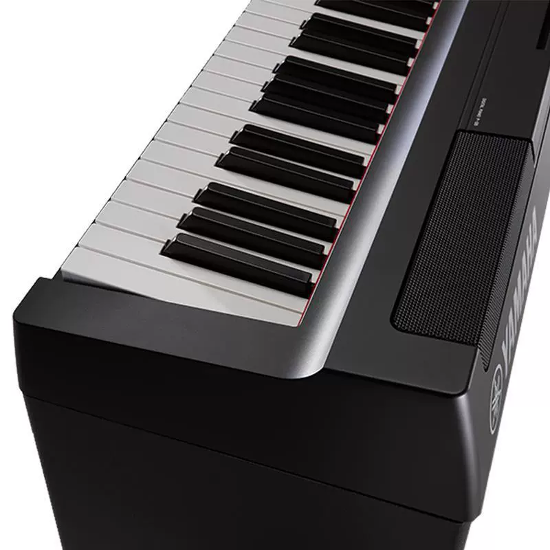 Электронное цифровое пианино Yamaha, черное, 88 клавиш, P125