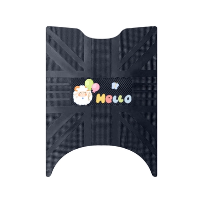 Electric vehicle foot mat Vehicle Foot Pad Am1200Dt-27S - emma-guard-a516-sheep-hello-rubber-feet
