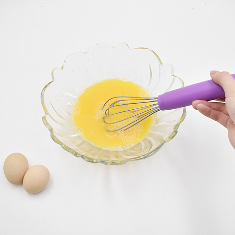 Creative mixing stick stainless steel, plastic handle