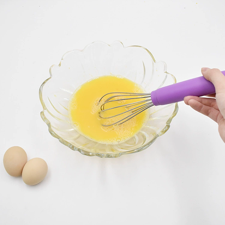 Creative mixing stick stainless steel, plastic handle