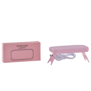 Quick-Drying 6-Lamp Portable Nail Light Therapy Lamp Handheld Uv Mini Mouse Lamp Led Nail Baking Machine