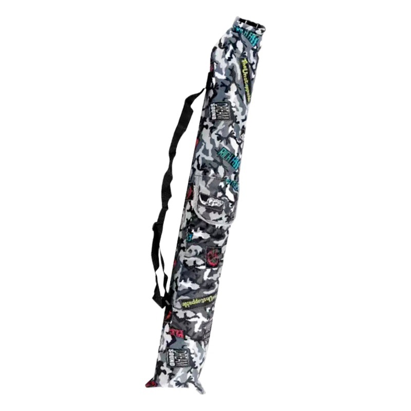 Camouflage Umbrella Bag, Anti-Fouling Oxford Cloth, Reinforced Abs Buckle Fishing Rod Bag, Foldable, Portable, Large-Capacity Umbrella Bag