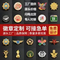 合金材质定制胸章-1688批发定制厂家