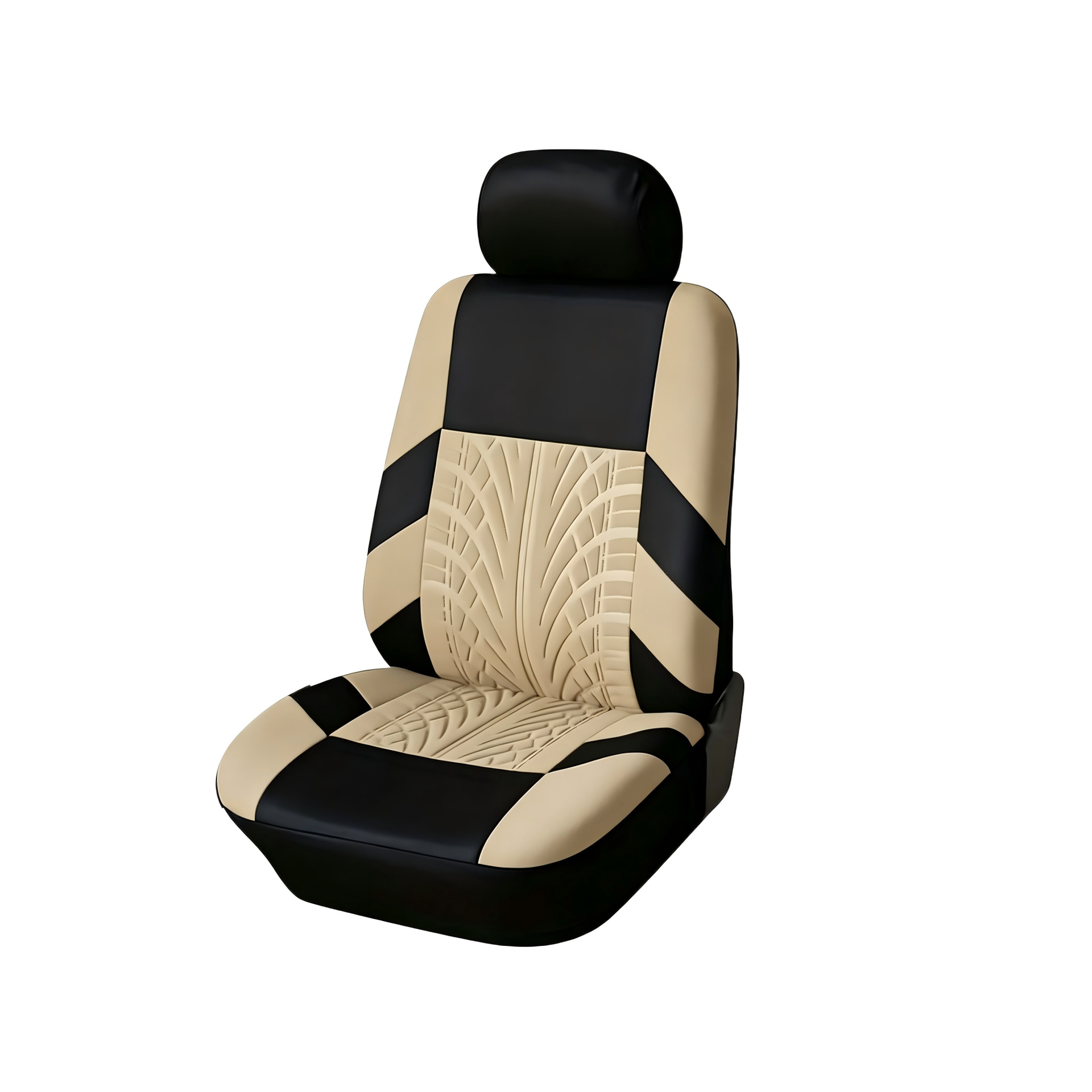 Cross-Border Hot-Selling Tire Pattern Embossed Knitted Fabric Four-Season Universal Car Seat Cover and Cushion Manufacturer Wholesale Amazon