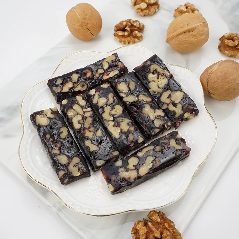 Кровавый клейкий рисовый грецкий пирог черный кунжут шелковицы и лайчи питательный торт закуски независимая упаковка мягкого торта целая коробка фабрики