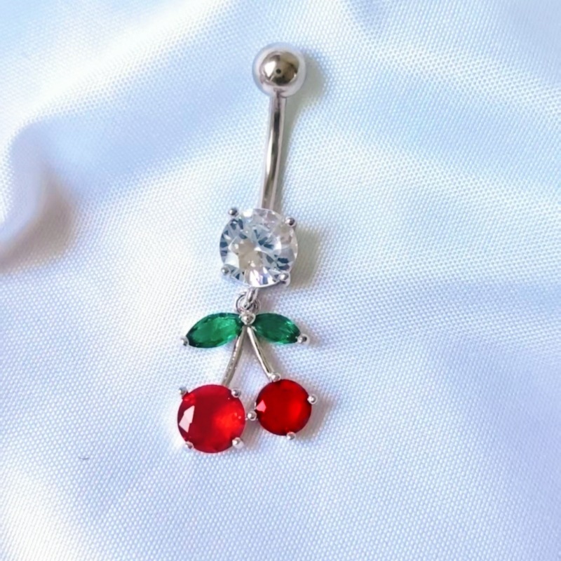 Labret piercing jewelry detail image