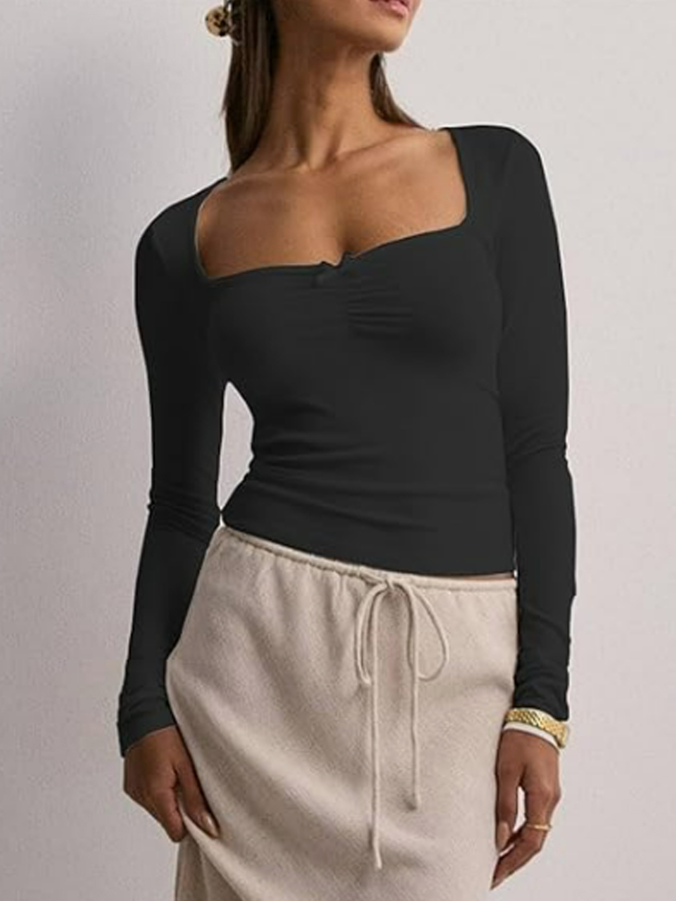 summer cute long-sleeve with bow