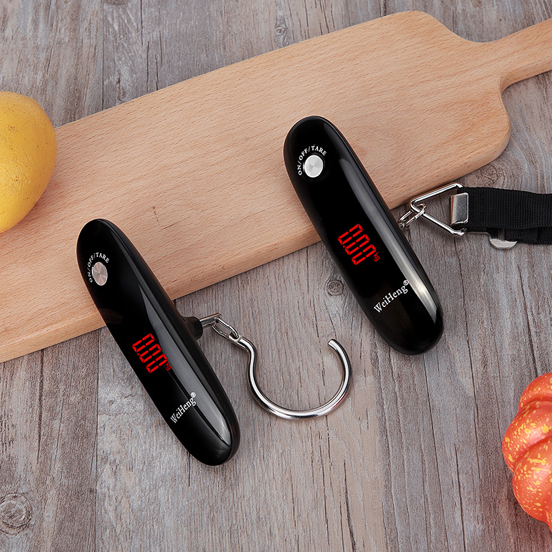 工厂直供WH-A26隐藏式显示屏高端电子行李秤行李称手提电子称50kg