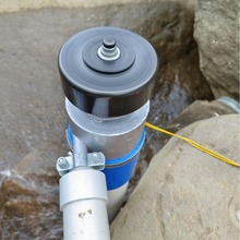 微型水力发电机1000瓦水力发电机220v铝合金带监控照明电视机电脑
