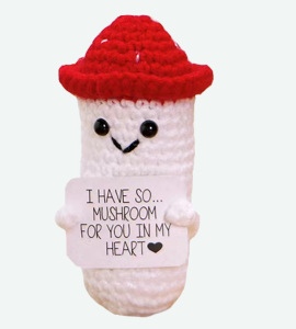 긴 버섯 I 카드 69 빨간색 68 표백