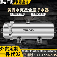 全屋中央净水器家用井水前置大流量卡箍管道机PVDF不锈钢超滤机